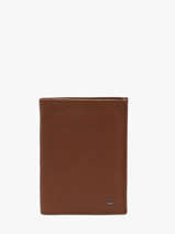Wallet Leather Madras Etrier Brown madras EMAD271