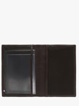 Leather Document Holder Madras Etrier Brown madras EMAD429-vue-porte