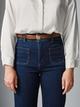 Adjustable Belt Altair Etrier Brown altair EALA414C-vue-porte