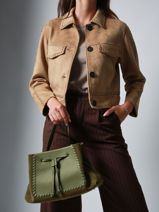 Crossbody Bag Brumby Etrier Green brumby EBRU148M-vue-porte