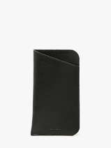 Sunglass Case Etincelle Irise Leather Etrier Black etincelle irisee EETI5017